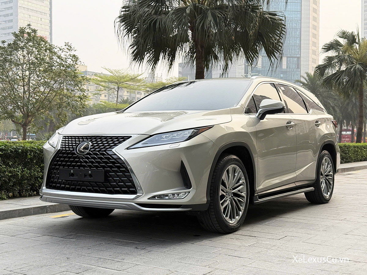 Lexus RX350L 7 chỗ siêu hiếm, sản xuất 2021, xe cực mới từ khung gầm bệ
